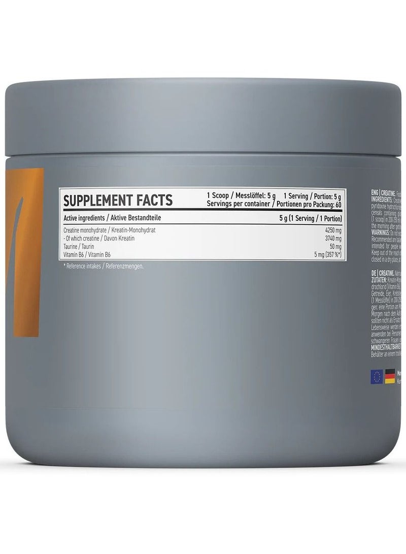 بصريا كرياتين مونوهيدرات ، نكهة البرتقال ، فيسلي ، 300 جم ، 60 سر - Image 2