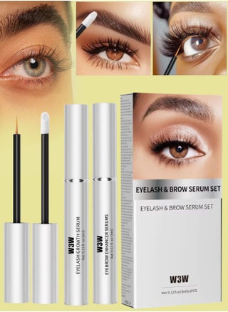 Eyelash and Brow Serum Set Eyelash Growth Serum and Eyebrow Growth Serums Set Lash Serum Eyebrow Enhancer Serum Gentle Formula for Longer Fuller and Thicker Flexible Lashes 2x3ml - pzsku/ZEB5FB5E7BCF2082FA7CEZ/45/_/1717837427/966915eb-2da4-4318-9d31-79e5414be3b4