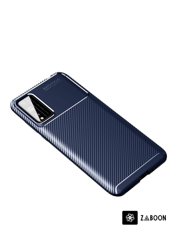 Zaboon Protective Case Cover For Huawei Honor Play 4T Pro Carbon Fiber Texture Shockproof TPU Case - Image 1