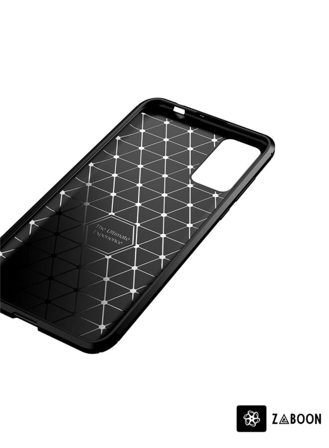 Zaboon Protective Case Cover For Huawei Honor Play 4T Pro Carbon Fiber Texture Shockproof TPU Case - Image 5