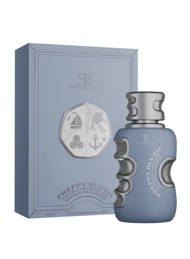 Parisbelle PREPPY BLUSH Eau de Parfum for Women & Men (Unisex) – 100ml | Long Lasting Powdery Woody Musky Perfume | Tuscan Iris, Ambrette & Virginia Cedar | Premium Luxury Fragrance for Daily Wear & Special Occasions - Image 1