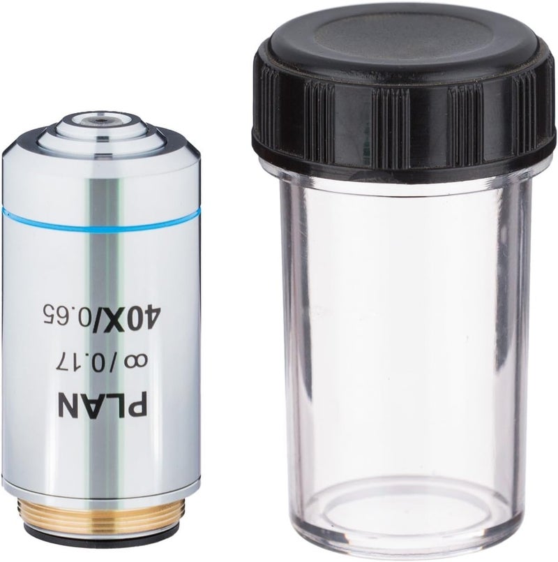 AmScope AmScope PA40XINF 40X Spring Infinity Plan Microscope Objective 