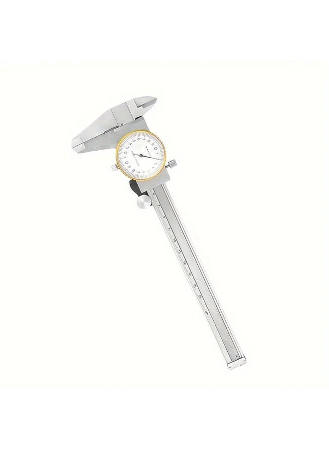 200mm Dial Caliper Stainless Steel High Precision 0 02mm Accuracy Manual Measuring Tool - Image 2