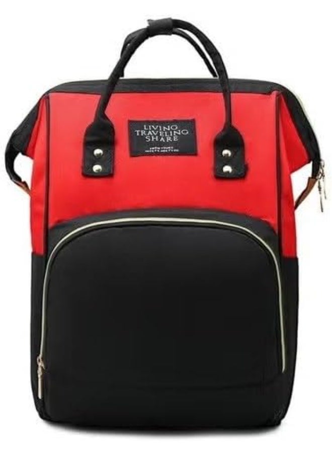 New children's book bag with pockets, classic print, attractive multiple colors, suitable for the back - Image 1