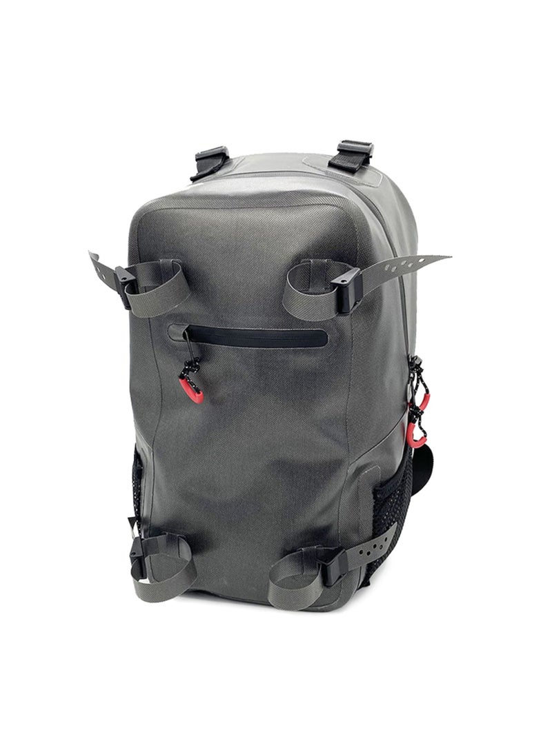 Generic 19L Fishing Backpack Water Resistant Fishing Shoulders Bag with Detachable Padded Computer Pocket Hanging Loops  - Image 1