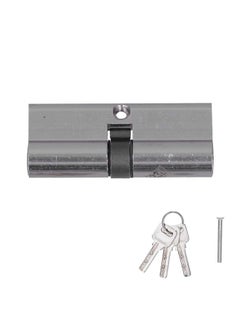 Double Open Lock Cylinder AluminumIron Alloy Security Key Cylinder Lock for Indoor