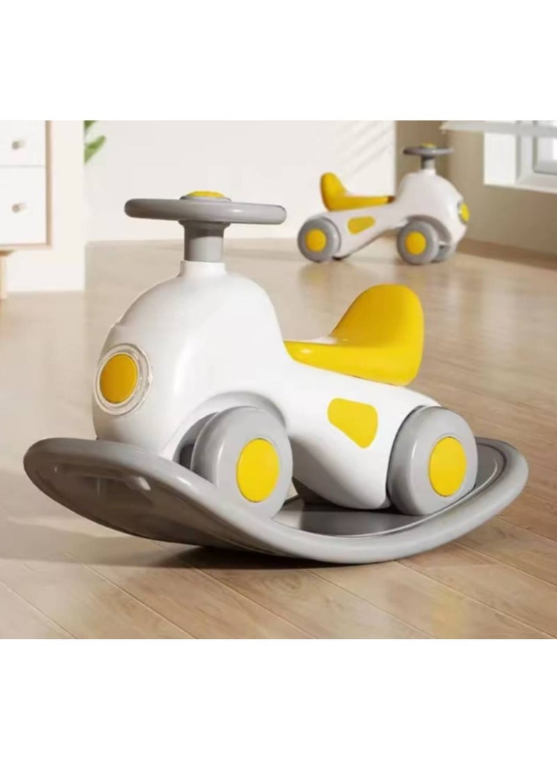 Children's rocking car, four-wheel car, two-in-one car, a tambourine car and a rocking horse  - Image 1