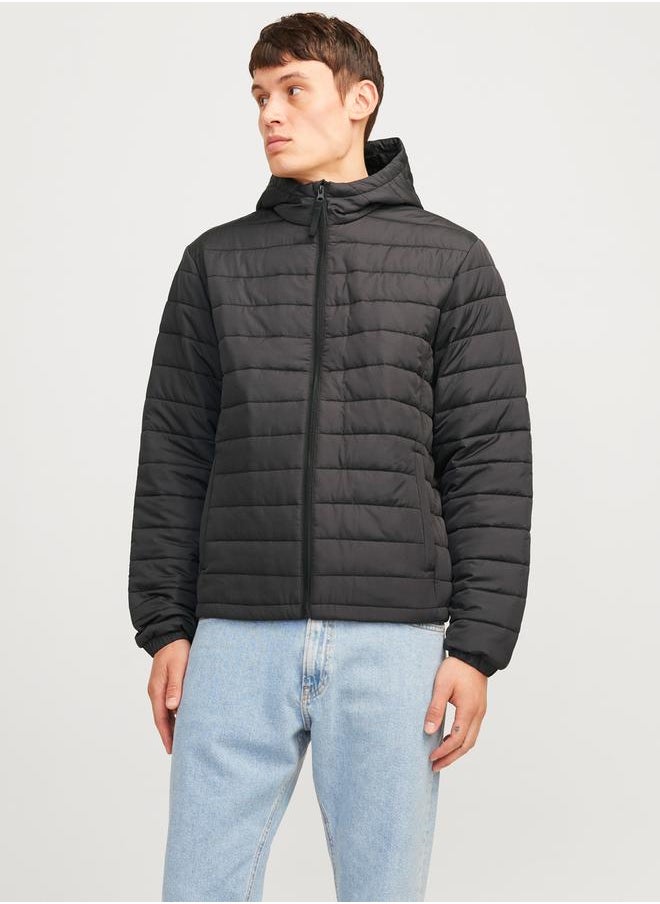 JJ Rebel by Jack & Jones Hooded Full Zip Padded Jacket  - Image 2