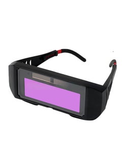 Generic Auto-Darkening Welding Goggles UV Protection Classic darkening glasses + elastic band 