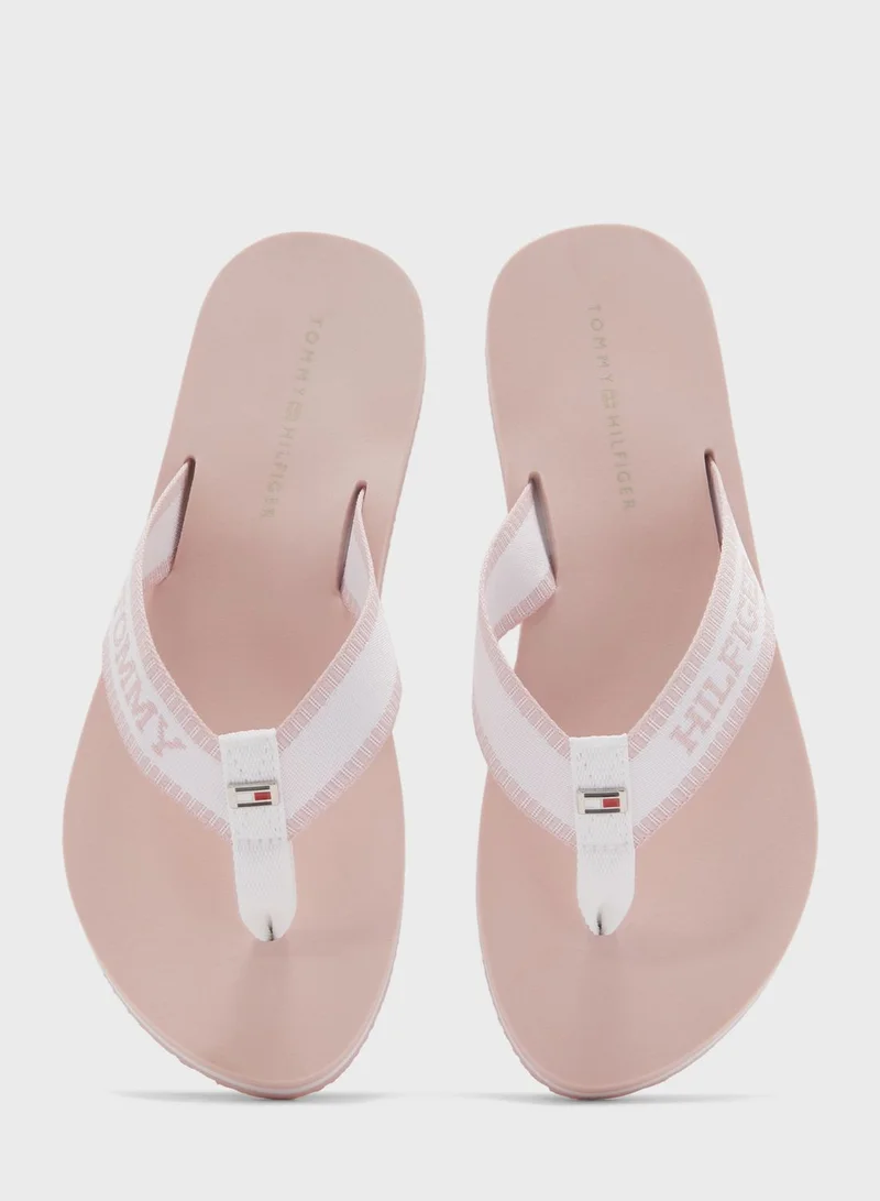 TOMMY HILFIGER Hilfiger Webbing Pool Slides