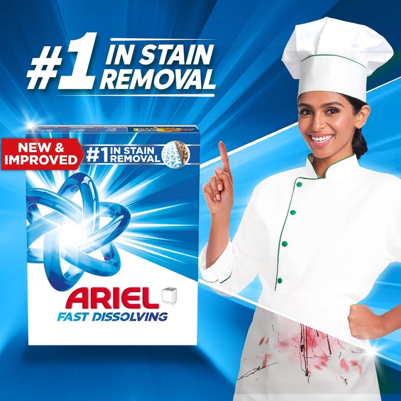Ariel Detergent Powder, Pack Of 2 x 9kg Blue - Image 2