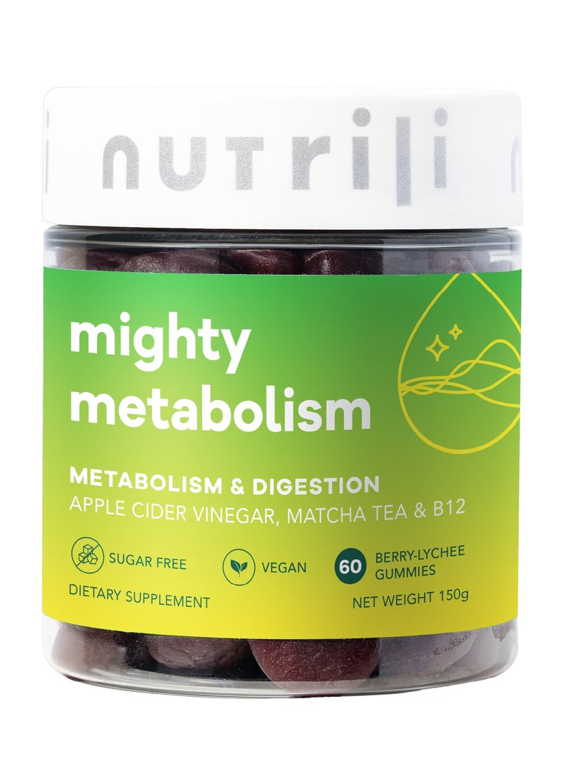 nutrili Mighty Metabolism Metabolism Support & Weight Management - Image 1