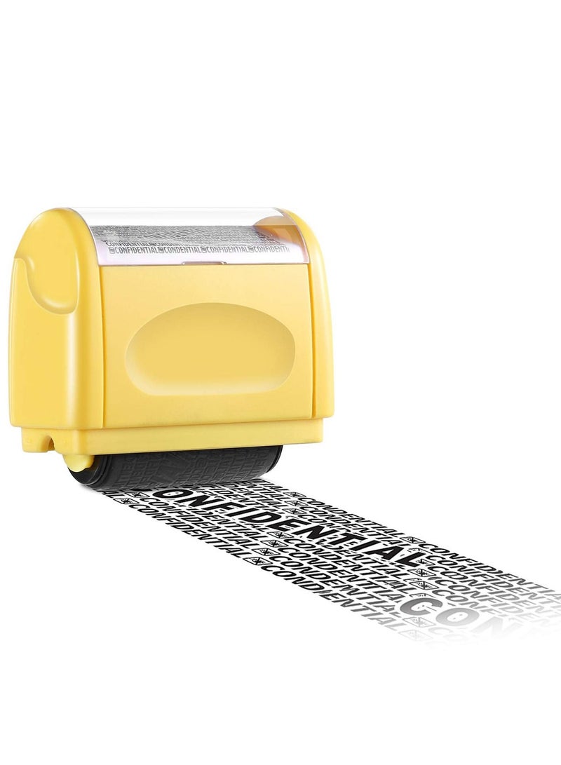 KASTWAVE Identity Protection Roller Stamps Privacy Protector ID Protection Stamp Great Alternative to A Shredder, Confidential Address Blocker Anti Theft Prevention Stamps - Image 1