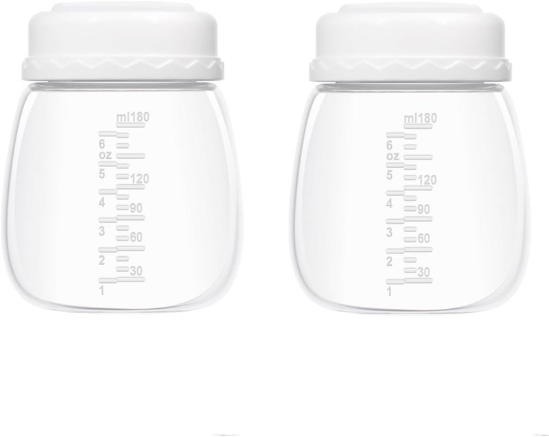 Hranio Breast Pump Parts Compatible with Spectra Bottles for Pumping Spectra Replacement Pump Parts Pump Bottles Breast Pump s1s29 Plus Not Original Accessories 2 Count - Image 1