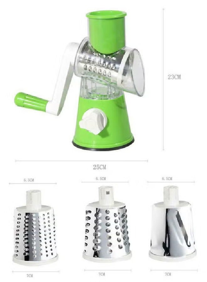 Captaintech Multi-Function Rotary Grater Vegetable Cutter - Image 2