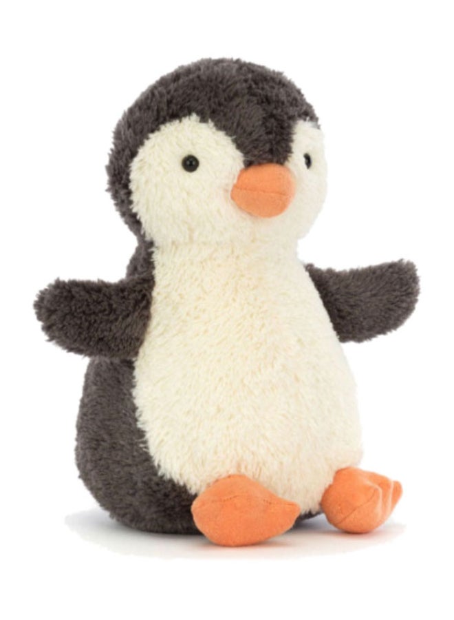 Jellycat بطريق الفول السوداني المحشو - لعبة محشوة ناعمة بأرجل كوردية، هدية عيد الحب لطيفة للأطفال والبالغين، مجموعة جليكات، 24 سم - Image 1