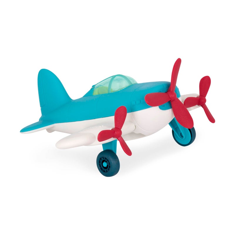 Battat â€“ Wonder Wheels â€“ Toy Airplane For Kids, Toddlers â€“ Toy Vehicle â€“ Pretend Play â€“ bRecyclable Materials â€“ 1 Year + - Image 1