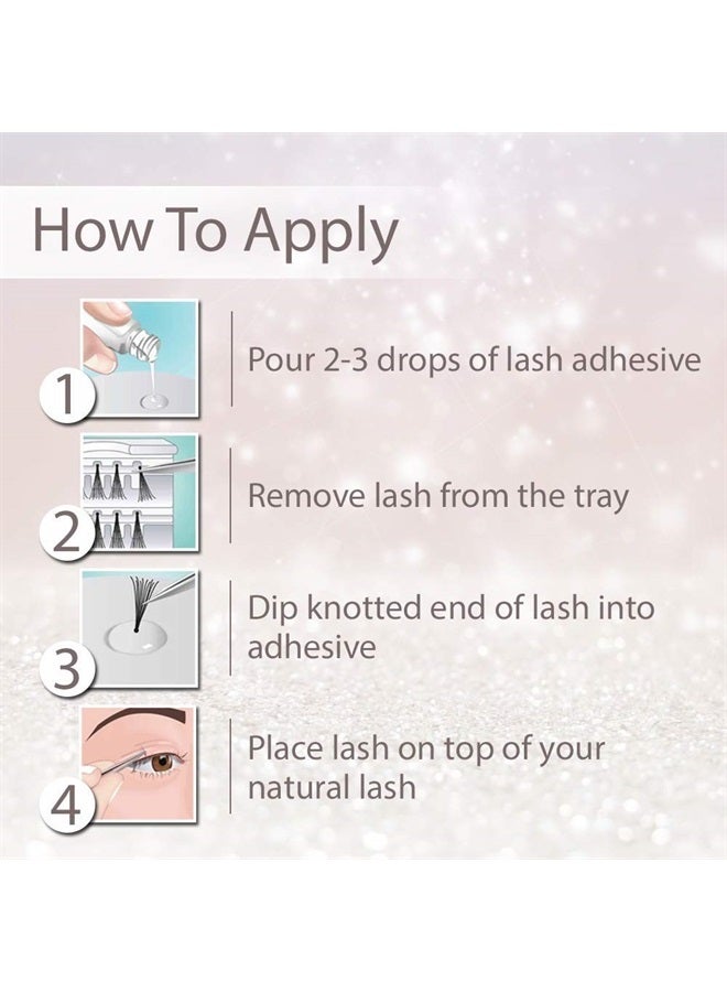 ARDELL لاصق رموش لاشتايت داكن للرموش الفردية، 0.75 أونصة - Image 2