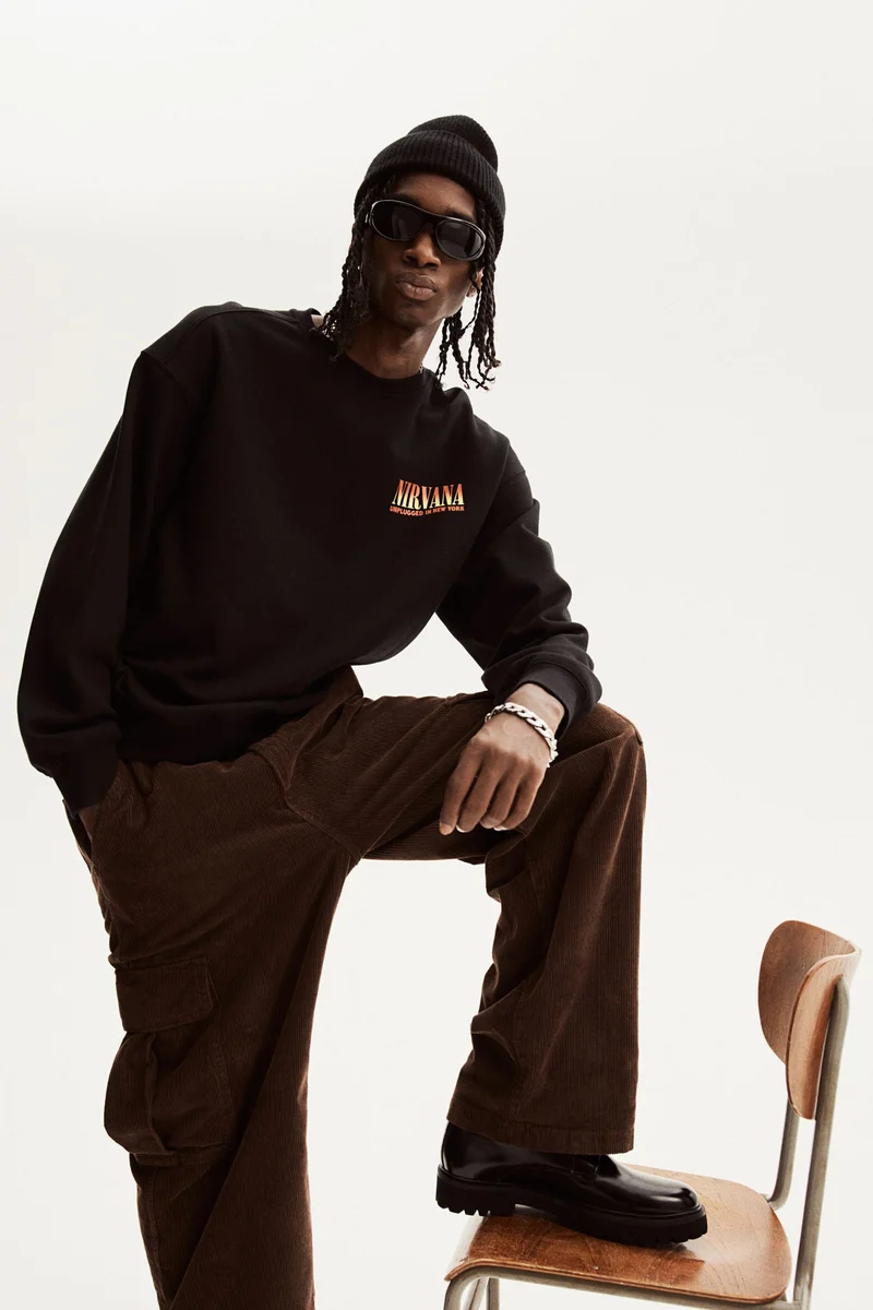 H&M Relaxed Fit Sweatshirt