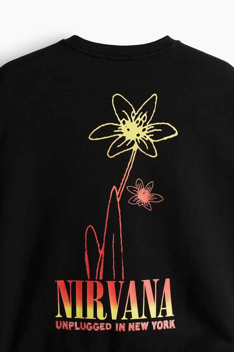 اتش اند ام بلوزة فضفاضة