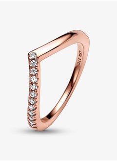 PANDORA Pandora Timeless Wish Half Sparkling Ring, Size 58  - Image 4