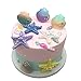 Dicanence 12pcs Sea Creatures Sea Shells Star Conch Cake Topper for Birthday Party Baby Shower Wedding Cake Decorations - Image 3