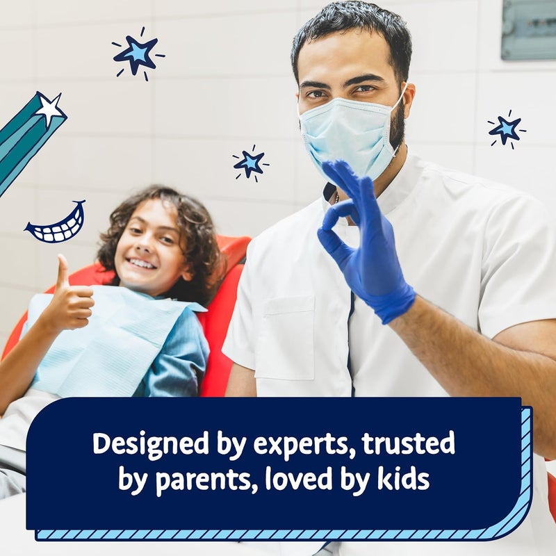 Aquafresh Advance 912 Kids Toothpaste for Grownup Kids Lasting Protection for New Permanent Teeth 75ml - Image 2