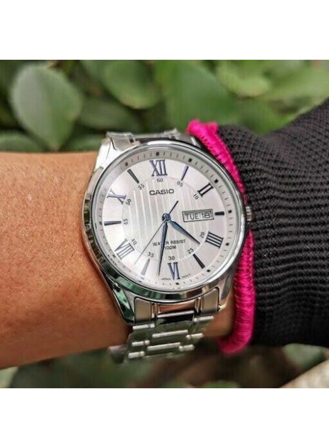 CASIO Stainless Steel Analog Watch MTP-1384D-7A2VDF - Image 4