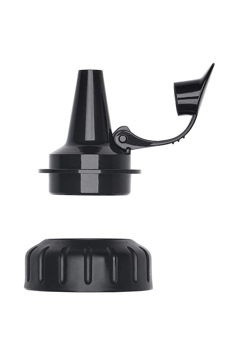 Y&D Plastic Squeeze Bottle With Lid, Suitable For Ketchup, Salad Dressing, Mustard And Olive Oil (2 Bottles)  - Image 4