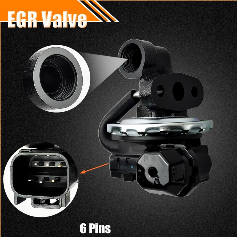 Quivimoro صمام EGR EGV1042 لسيارات كراون فيكتوريا 2003-2011، لينكولن تاون كار، غراند ماركيز - Image 4