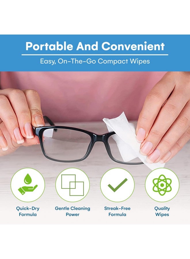 Care Touch Care Touch Glasses Wipes, 400ct - Lens Cleaning Wipes for Eyeglasses, Eyeglass Individually Wrapped, Cleaner Lenses Glasses&Optical Lens, Disposable - Image 5