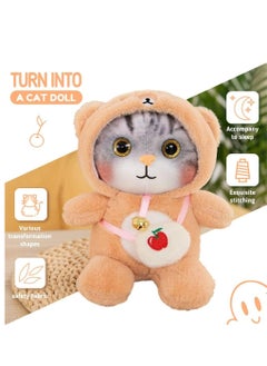 KASTWAVE Adorable Cat Stuffed Animal Dressed in Penguin Costume Soft Cuddly Toys for Boys and Girls Birthday Gifts  - Image 3