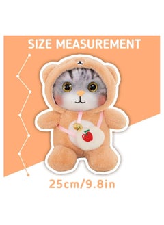 KASTWAVE Adorable Cat Stuffed Animal Dressed in Penguin Costume Soft Cuddly Toys for Boys and Girls Birthday Gifts  - Image 5