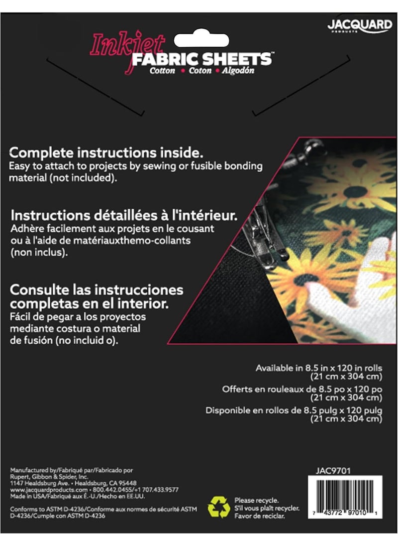 Jacquard Jacquard Inkjet Cotton 85 x 11 inches 10 Pack  - Image 2