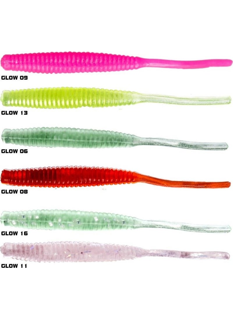 Kudos Fat Worm 5 Cm Silicone Bait  - Image 2