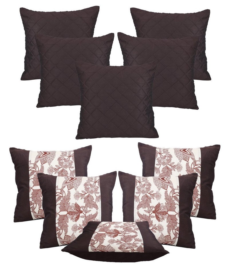 Dekor World Floral Printed Combo. Cushion Cover (Buy5Get5) - Image 5