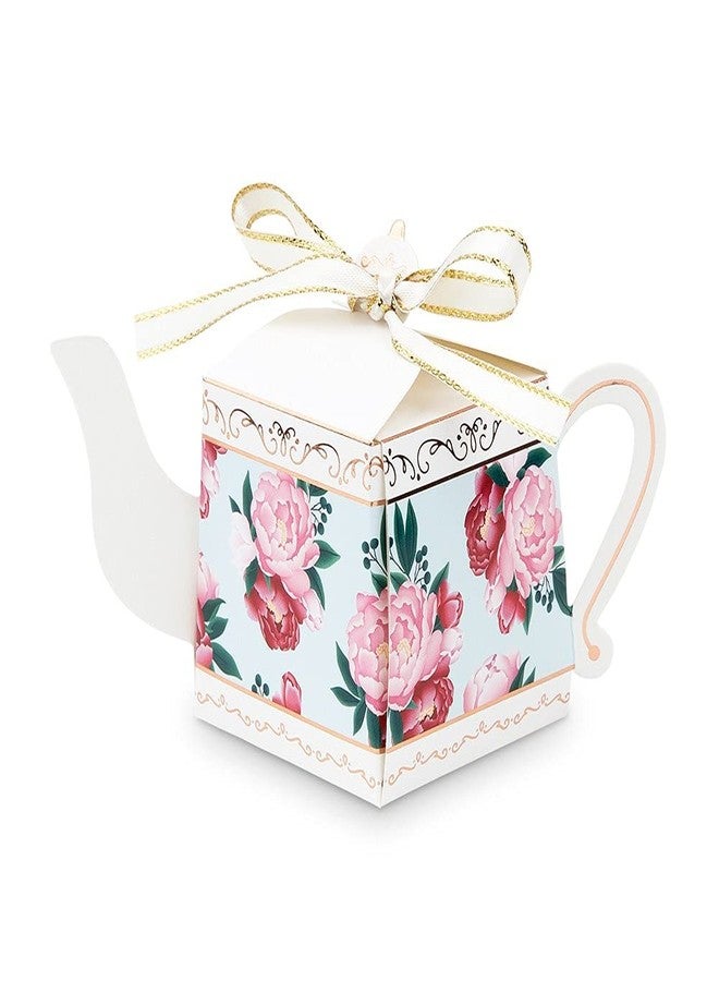 WeddingStar Uniquely Shaped Paper Wedding Favor Boxes - Teapot - Set of 10 - Image 1