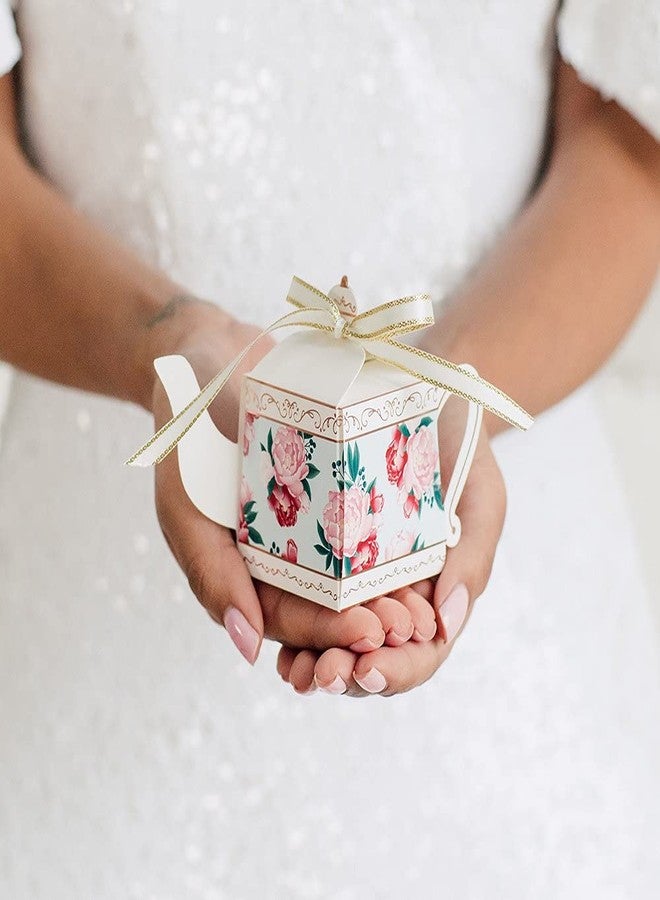 WeddingStar Uniquely Shaped Paper Wedding Favor Boxes - Teapot - Set of 10 - Image 2