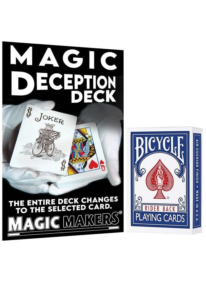 MAGIC MAKERS Magic Deception Deck Color Changing Magic Card Trick  - Image 2