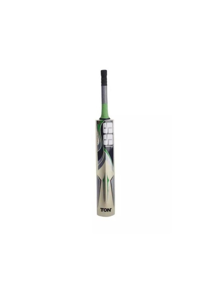 Green cricket bat