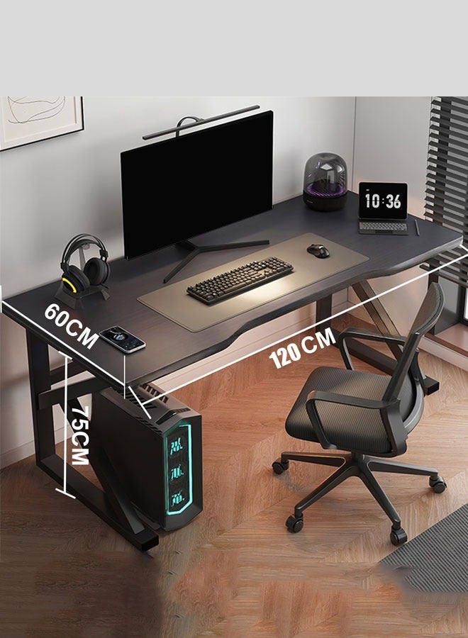 Gaming Table, Computer Table,Games table,C letter gaming table,Value tables,Office Desk,Large gaming table,Black(120*60CM)