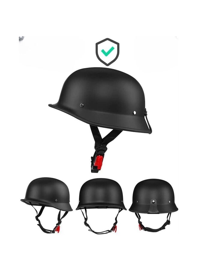 Motorcycle Helmet Half Shell Hawk Style Helmets German Style Novelty Motorcycle Helmet Compact Lightweight Open Face for Motorcycle Street Bike Cruiser Moped - Image 2