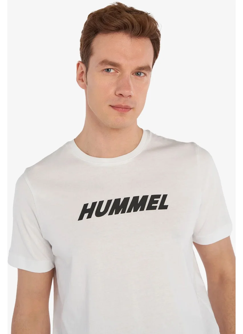 هامل Hmlelemental Logo Cotton Tee Men's White T-Shirt 911947-9001