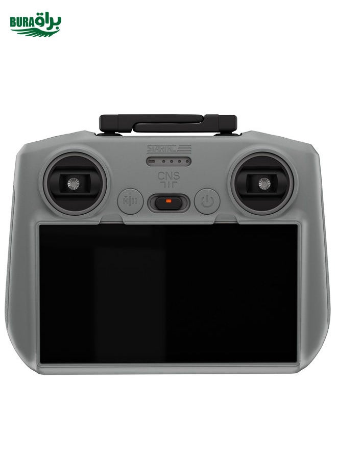 BURAQ For DJI Air 3 / RC2 Remote Control STARTRC Silicone Shockproof Anti-scratch Case (Grey)  - Image 1