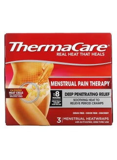 ThermaCare Menstrual Pain Therapy 3 Menstrual Heatwraps