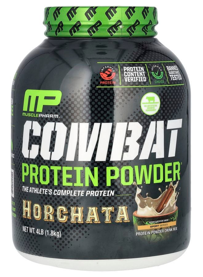 MusclePharm Combat Protein Powder Horchata 4 lb (1.8 kg)