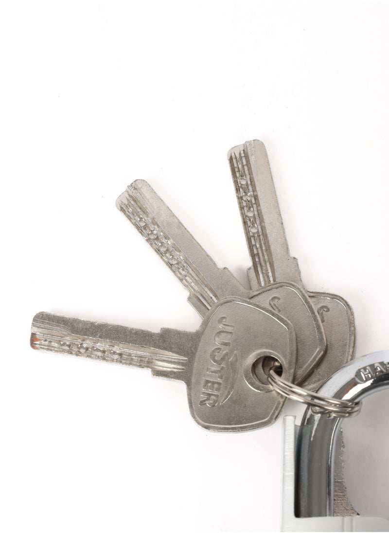 JUSTER Solid Padlock silver 50 mm  - Image 4