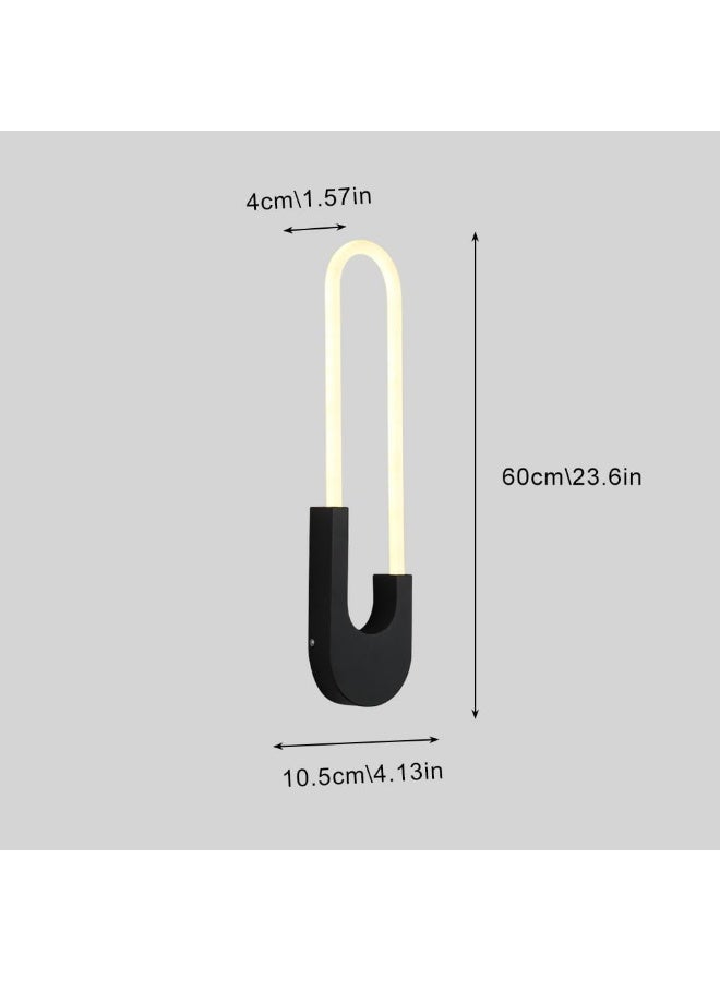 Modern LED Wall Light for Bedroom & Living Room | Minimalist Indoor Wall Lamp | Luxury Ambient Lighting Fixture | Warm & Cool Light Options | Decorative Wall Sconce for Home & Hotel - Image 3