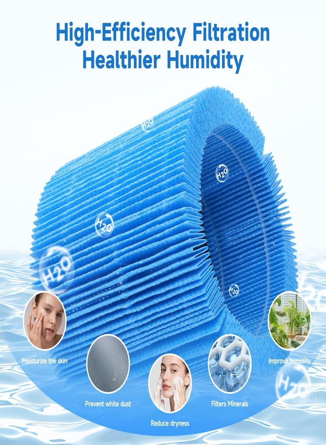 Harebery 2 Pack Humidifier Filter PSU10E1BB, Humidifier Wicking Filter Replacement, Compatible with Pelonis Humidifier PSU10E1BB, PSU10E1WW, PSU10E2FWW and PSU10E2FBB, Washable Filter - Image 4