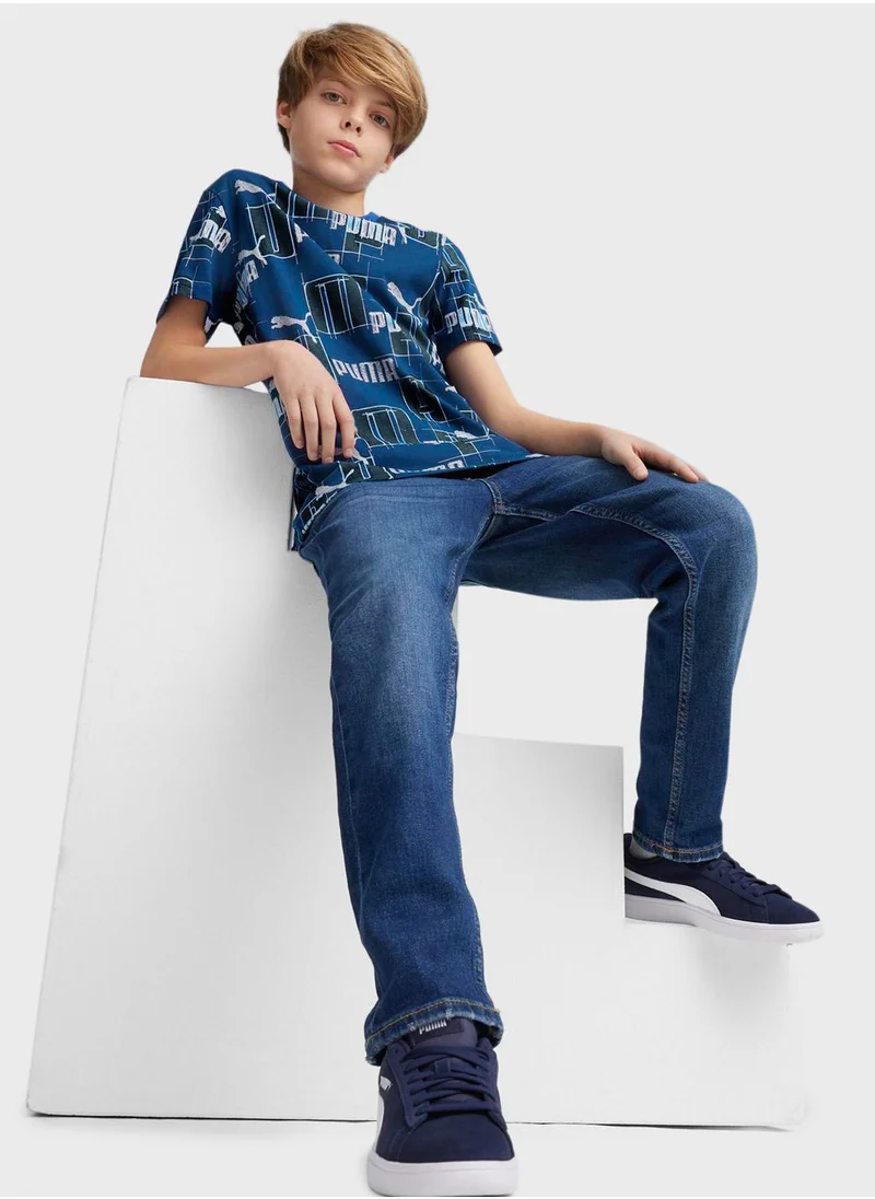PUMA Kids Essential  Logo Lab T-Shirt